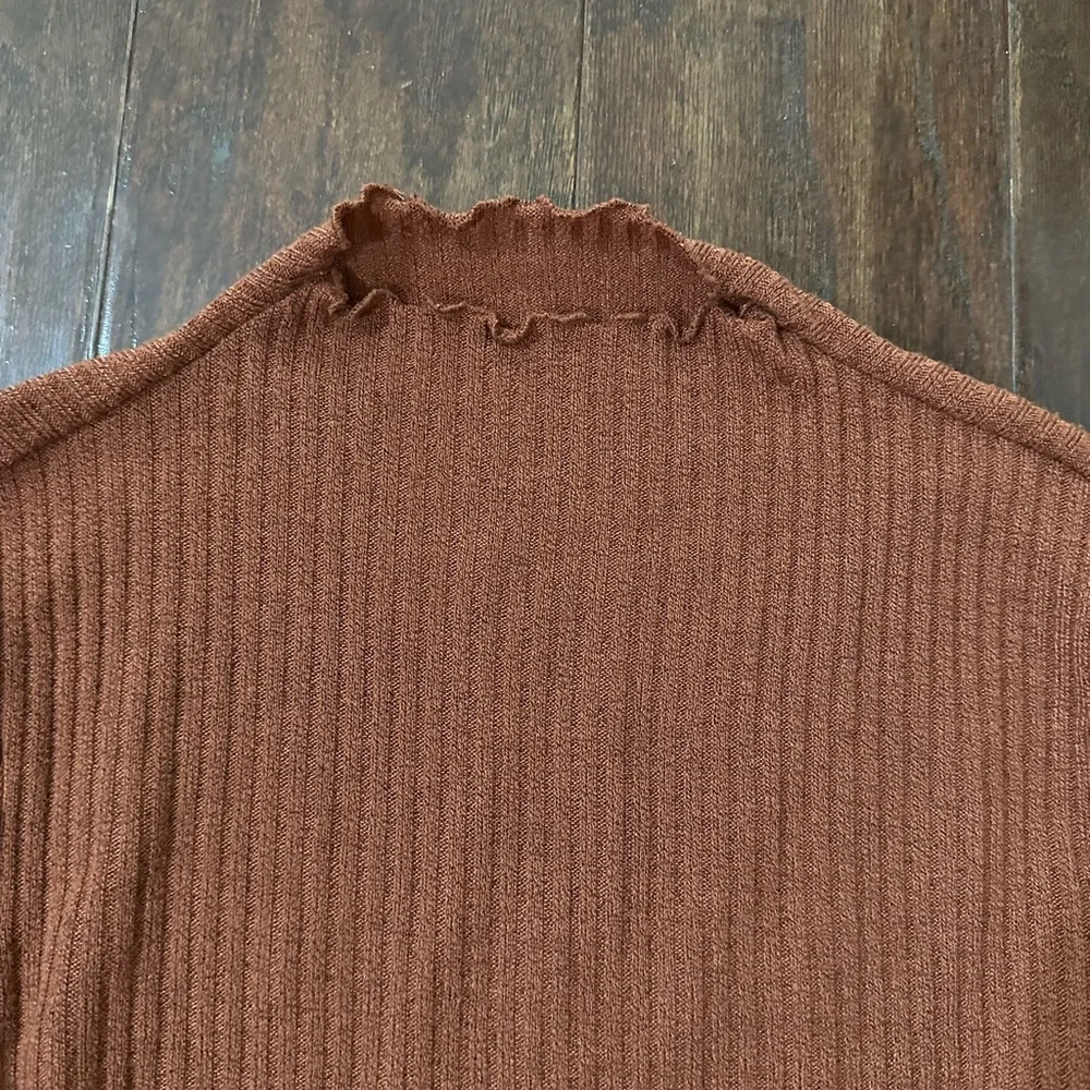 SHEIN ribbed turtleneck